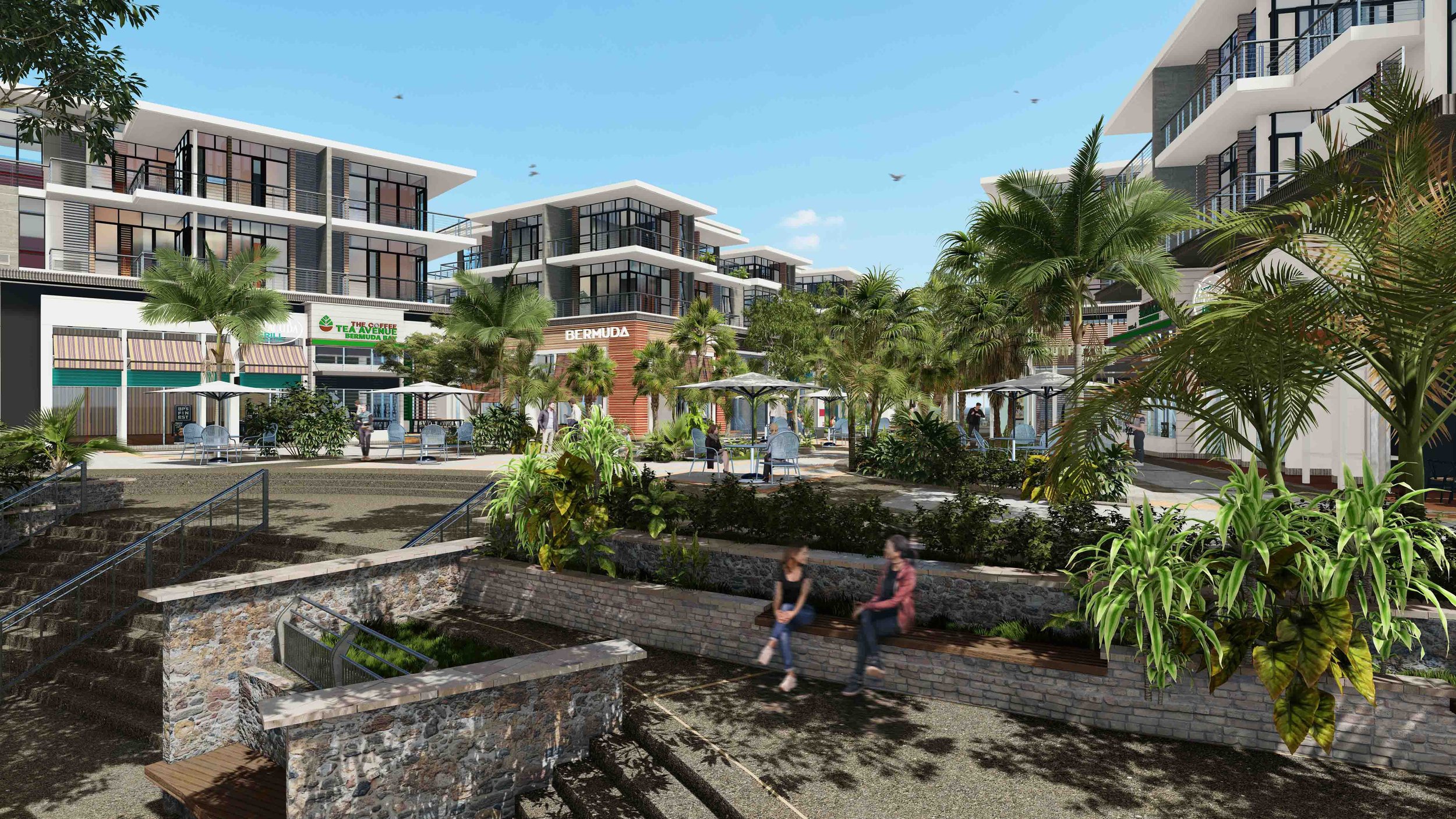  Bermuda Redevelopment project conceptual render. 