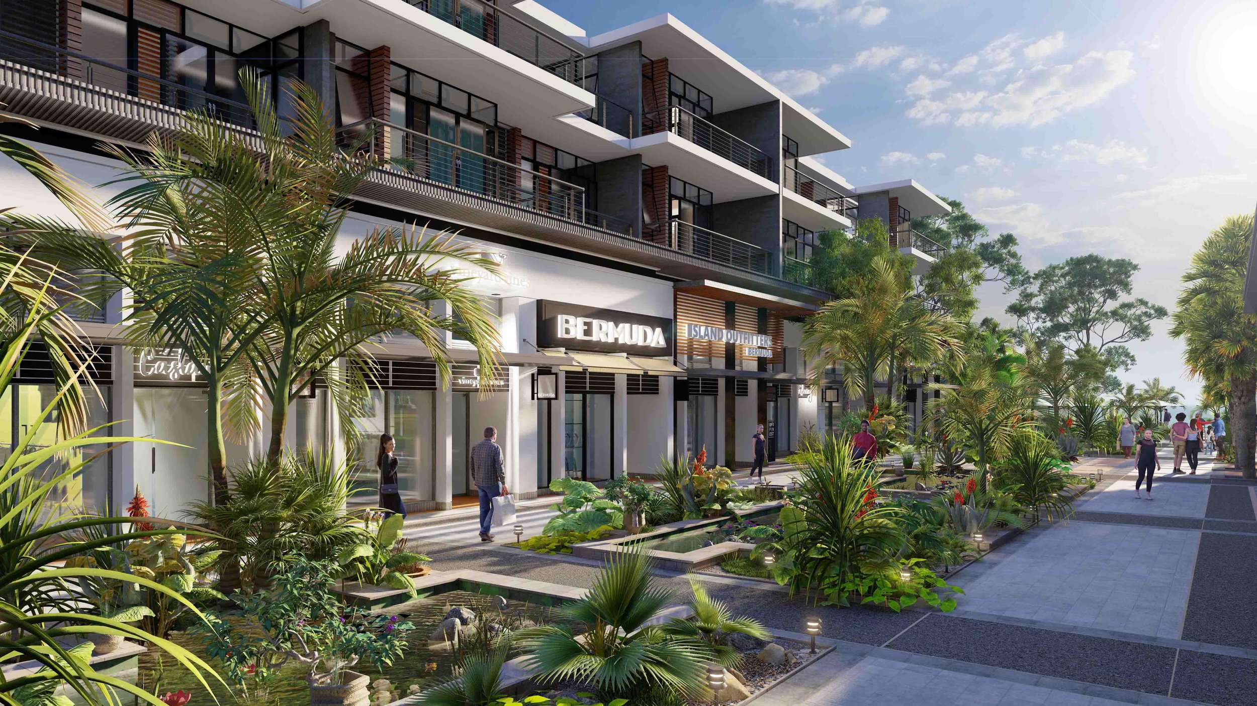  Bermuda Redevelopment project conceptual render. 