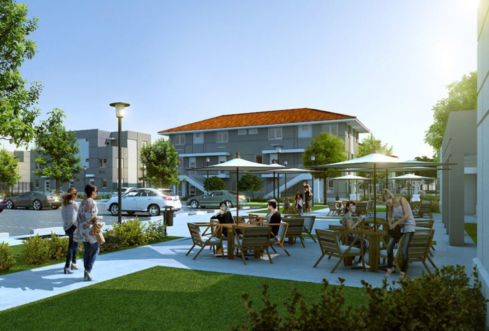  Conceptual render of the Caguas Mix-Use &amp; Elderly Housing project. 