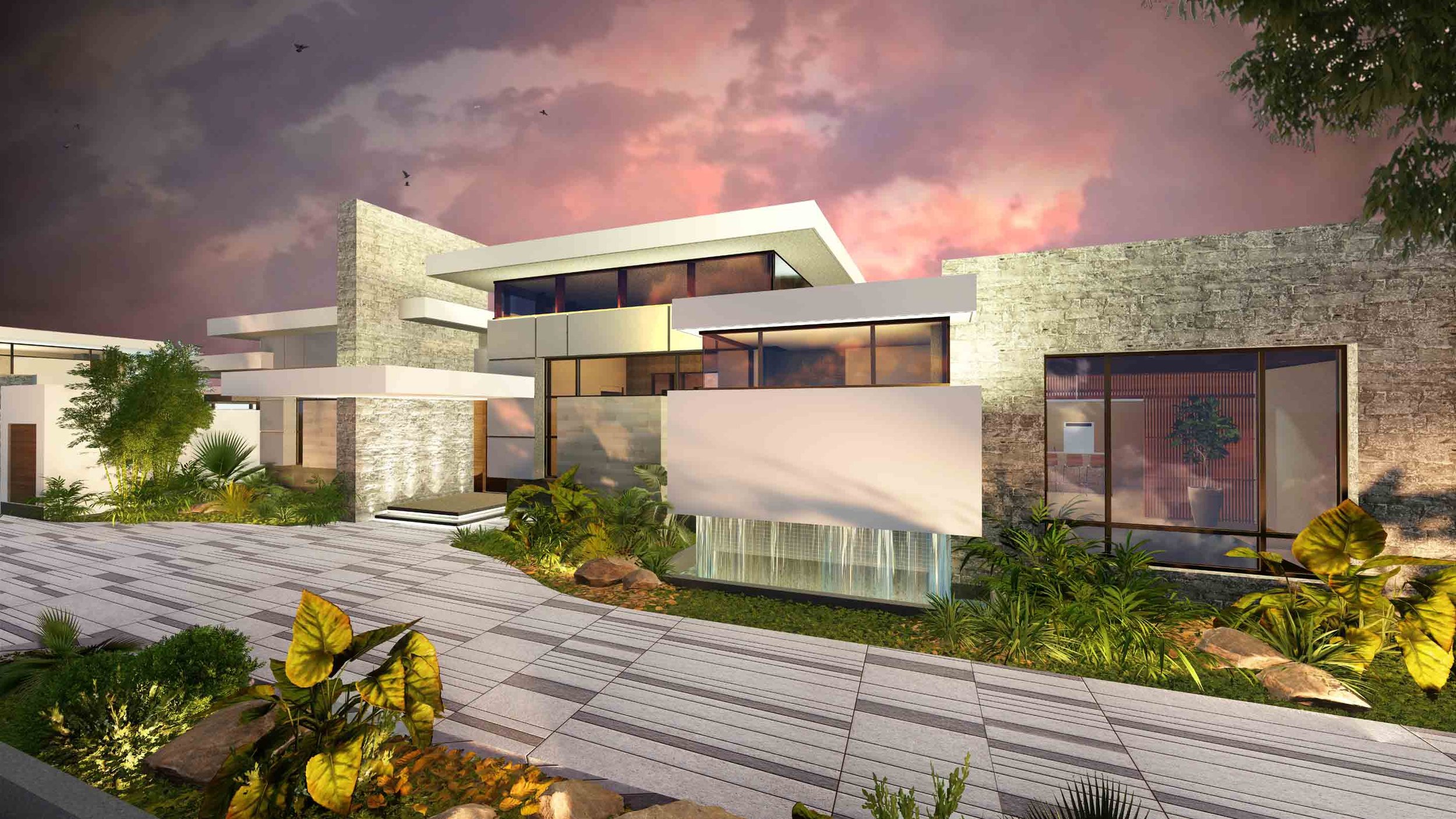  Conceptual render of the Condado Residence project. 