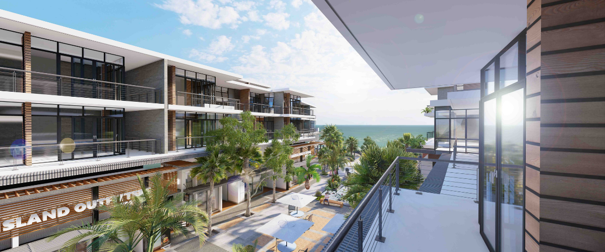 Bermuda Redevelopment project conceptual render.